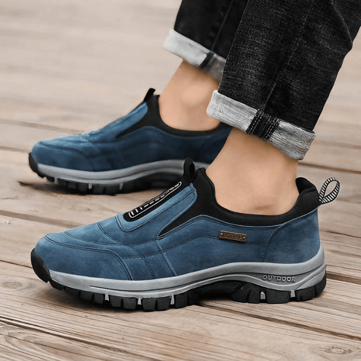 WILHELM | Herren Slipper weich in Wildlederoptik