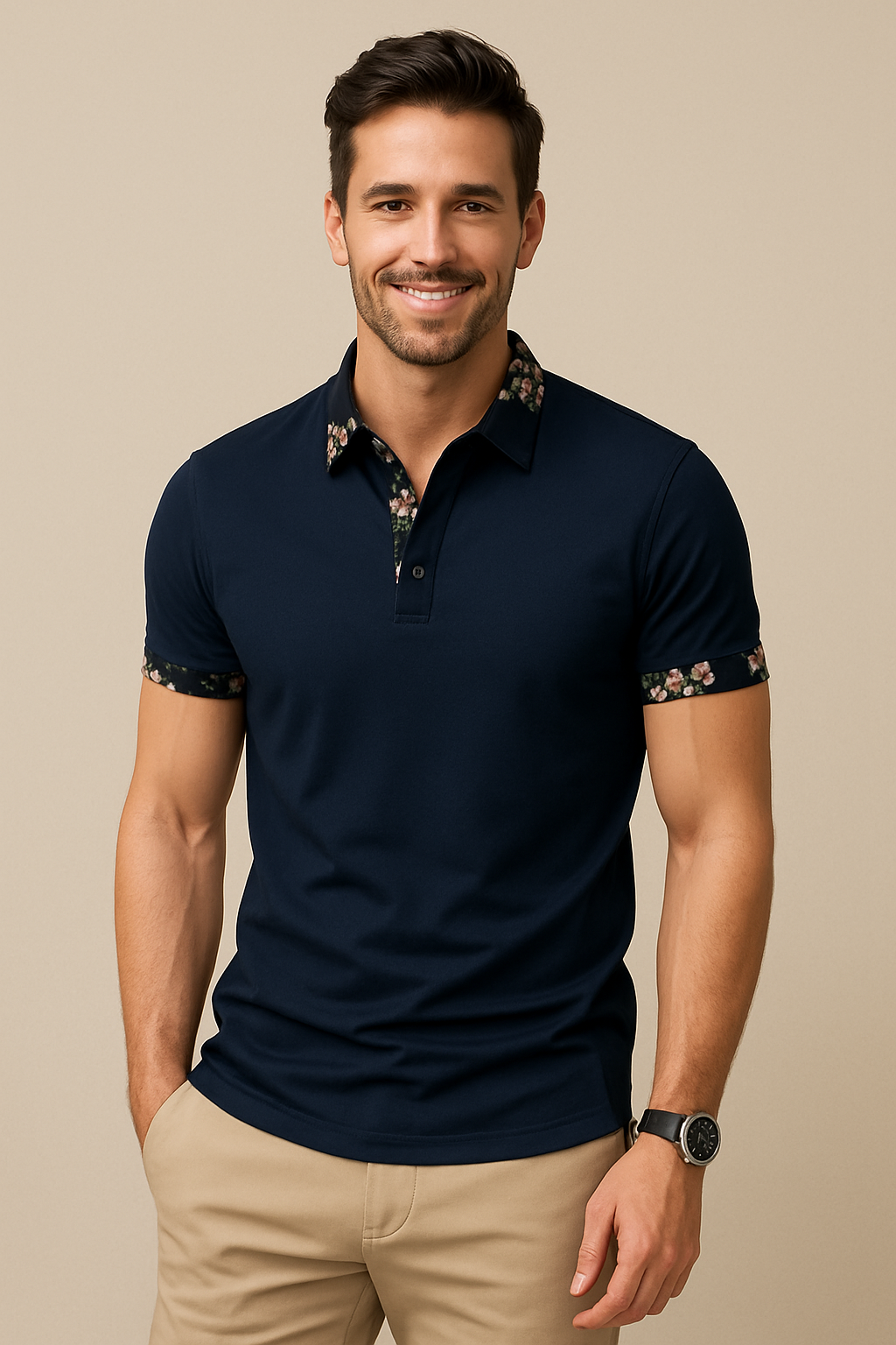 WILHELM | Poloshirt mit klassischer Passform