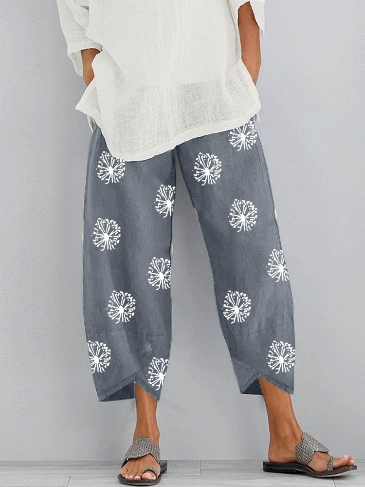 Jolissa - Kurze Hose Mit Löwenzahn Muster