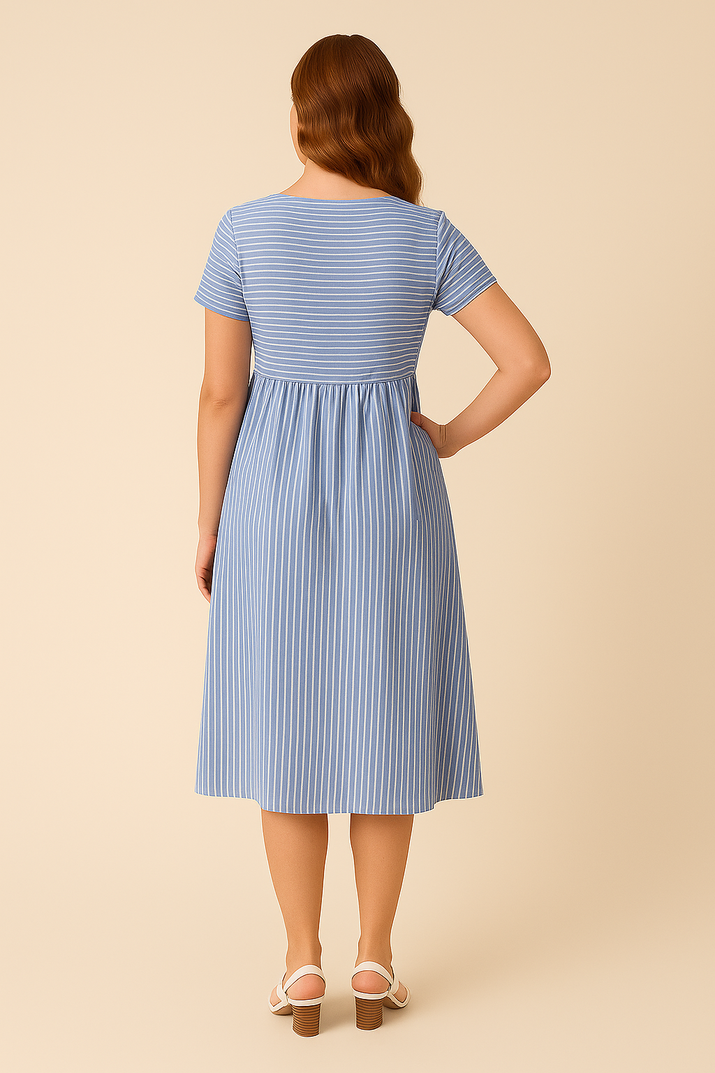 WILHELM | Sommerliches Damen Midikleid