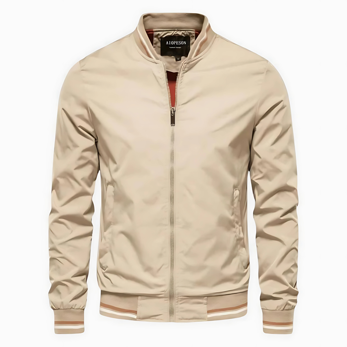 Herren Jacke Slim Fit Regular Business Casual Leicht Atmungsaktiv Übergangsjacke Elegant