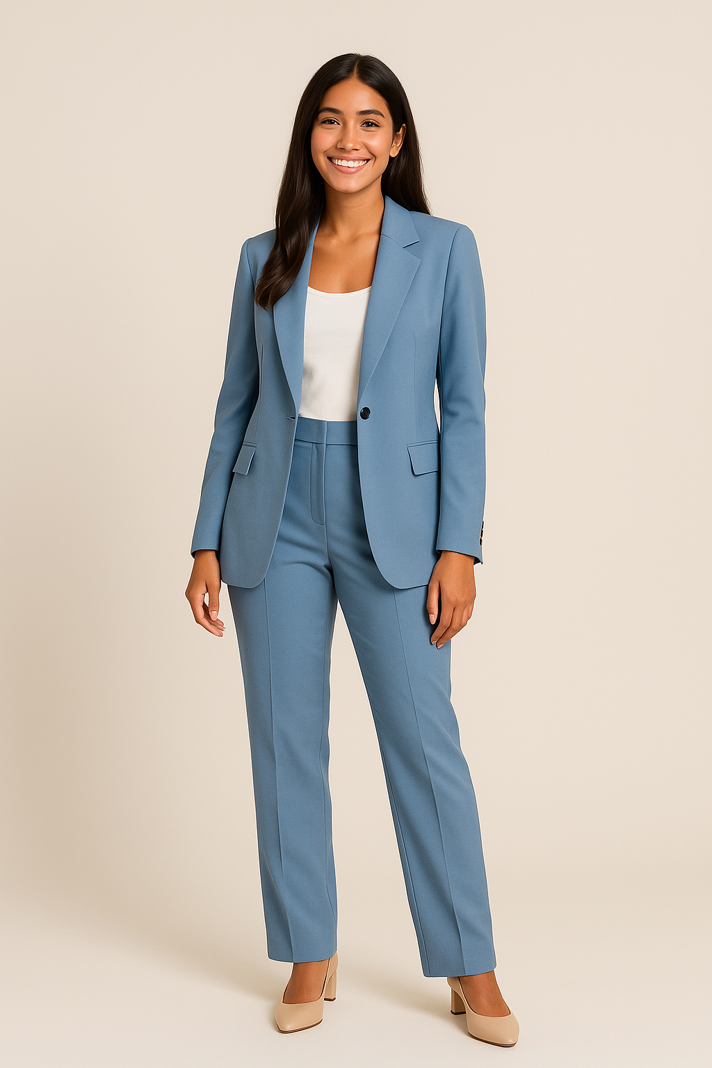 WILHELM | Damen Operah Zweiteiler mit Blazer und Hose für Büro & Hochzeit