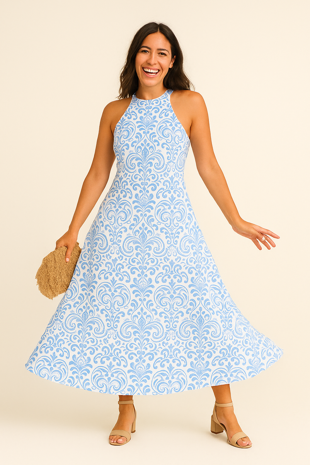 WILHELM | Damen Sommerkleid luftig-leicht mit elegantem Schnitt