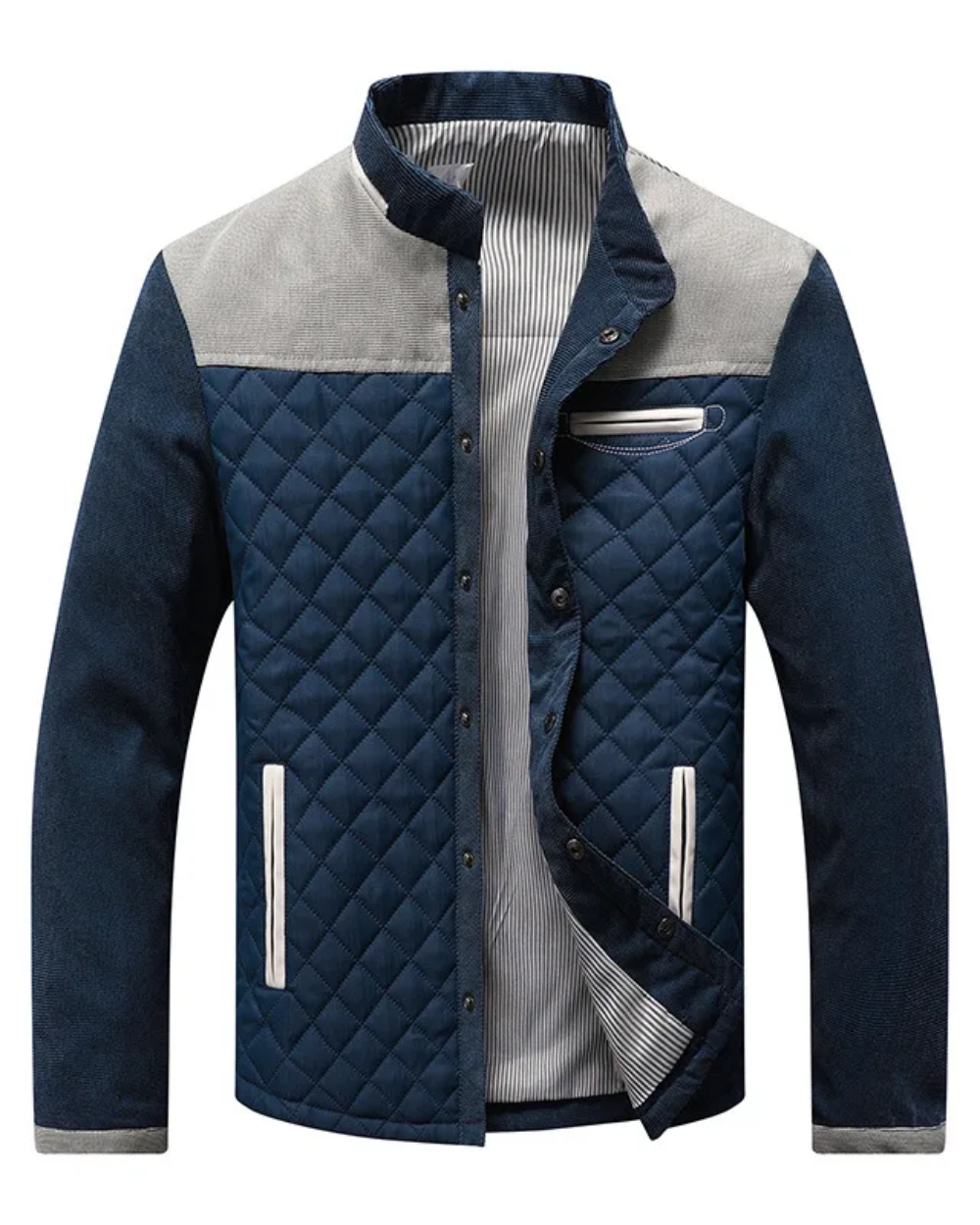Herren Freizeitjacke Diego taillierte Passform klassisches Design vielseitig atmungsaktiv leichte Jacke