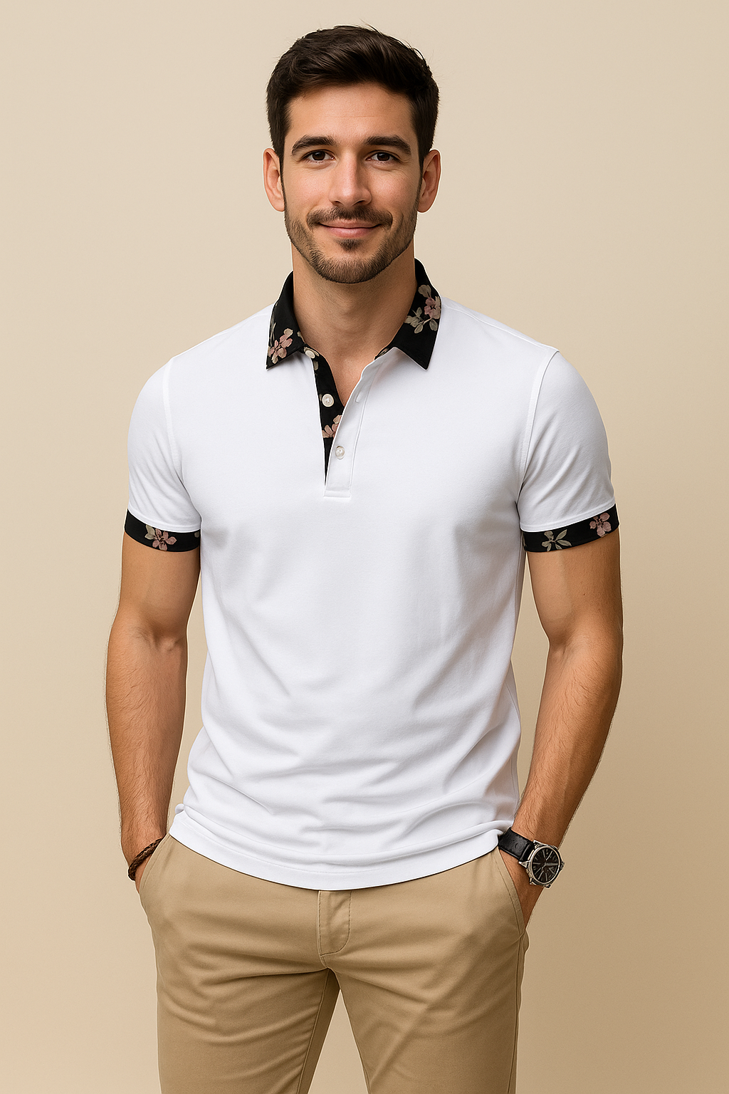 WILHELM | Poloshirt mit klassischer Passform