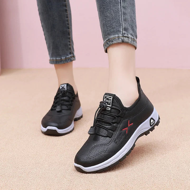 Unisex Sneakers wasserdichter Slip-On Slip-gefüttert solide leicht atmungsaktiv