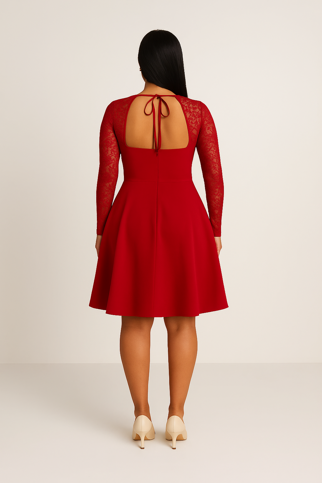 WILHELM | Atmungsaktives Damen Satin Kleid elegant und schön für den Sommer