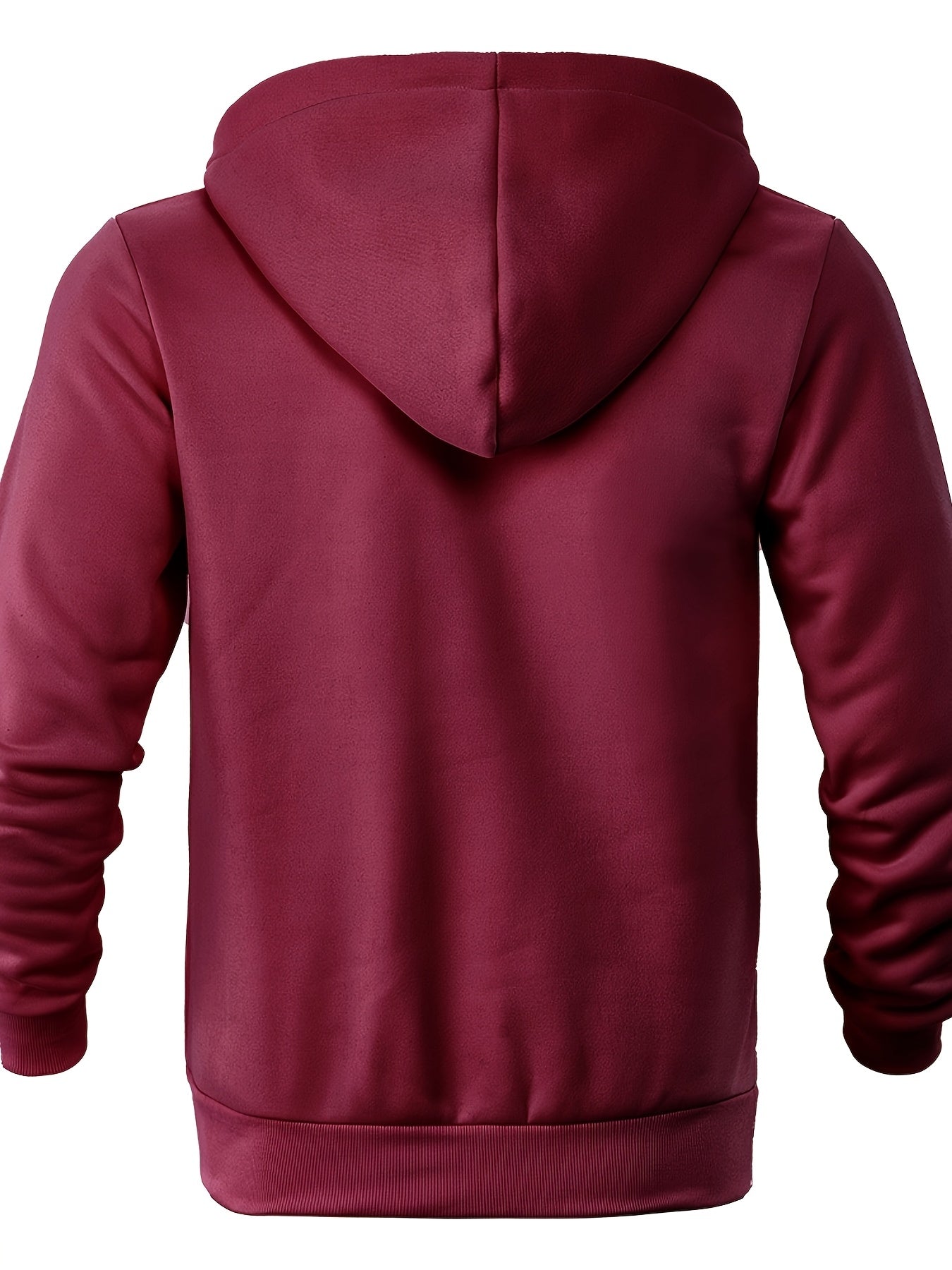 Herren Kapuzenpullover Regular Fit Halber Reißverschluss Atmungsaktiv Freizeit Hoodie Modern