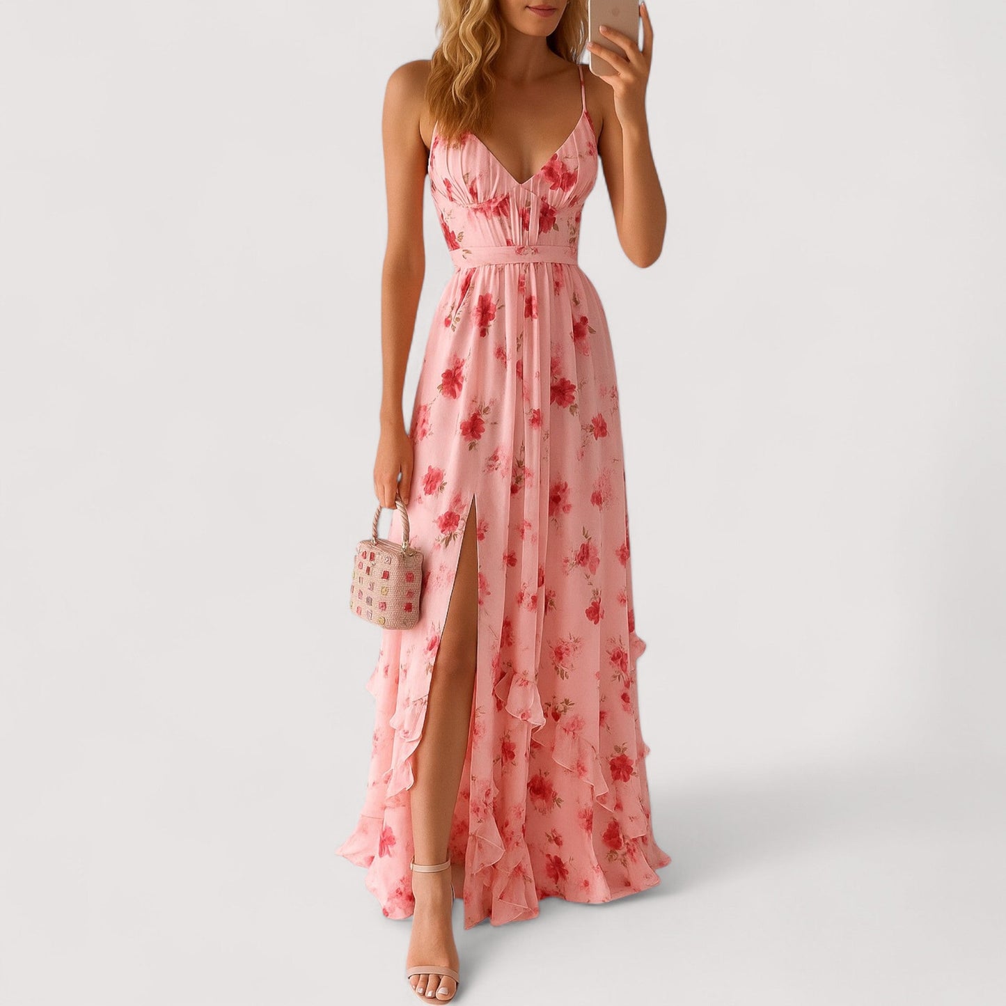 Damen Kleid fließend locker leicht bequem elegant vielseitig