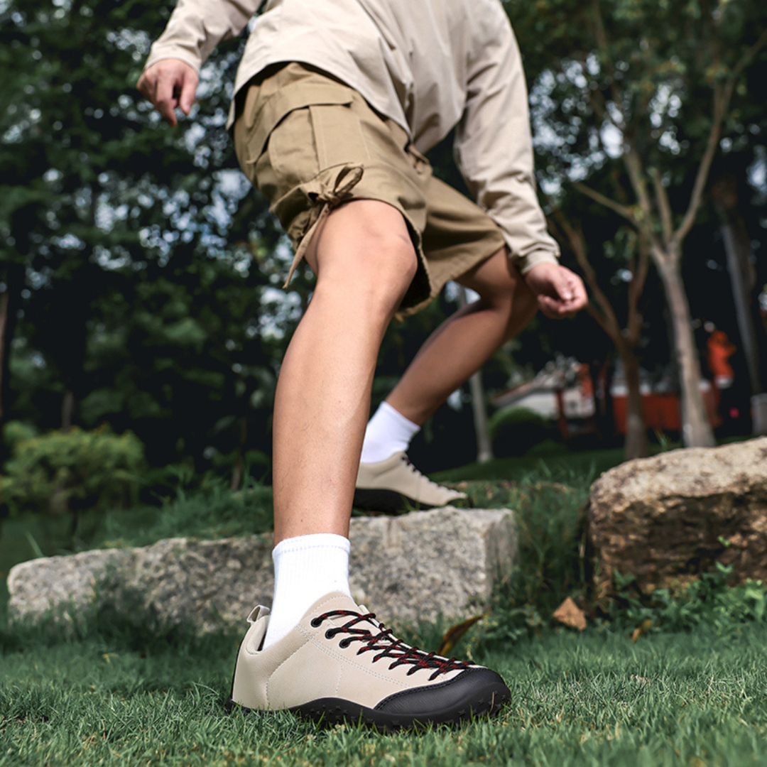 Herren Wanderschuhe wasserdicht rutschfest atmungsaktiv stoßdämpfend Outdoor Trekking Schuhe