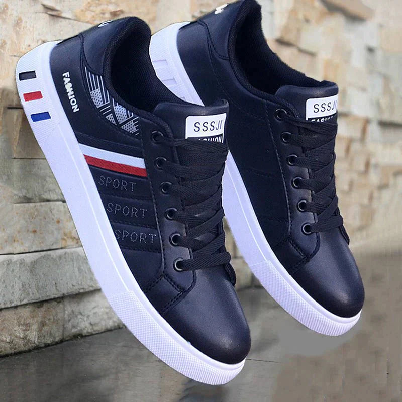 WILHELM | Herren Sneaker Low mit Struktur für Alltag