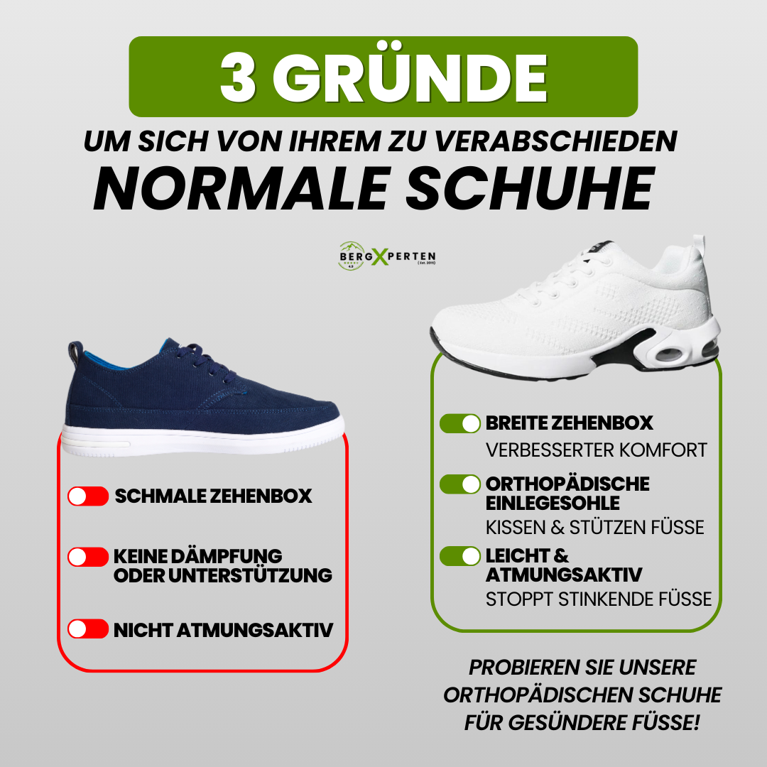 OrthoCare - ergonomische Schmerzlindernde Schuhe