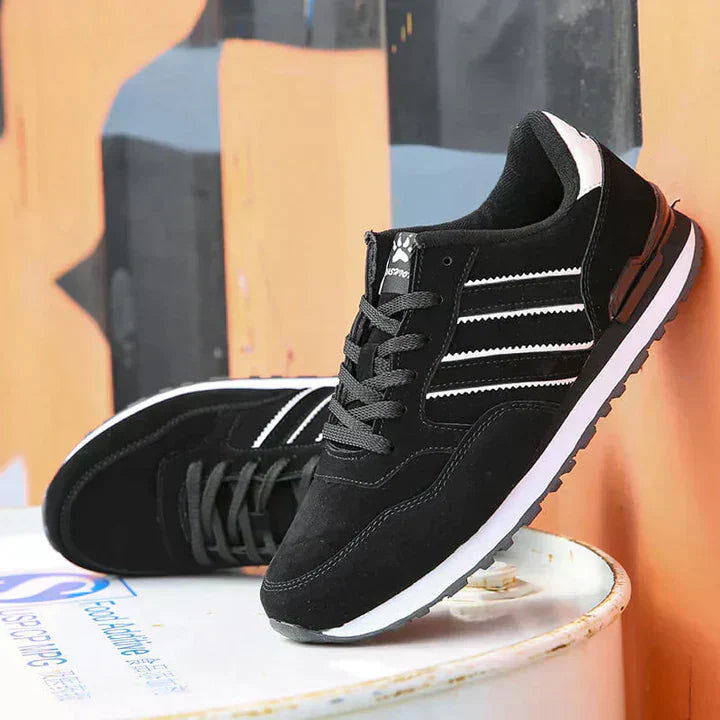 WILHELM | Herren Sneaker Low-Top mit luftdurchlässigem Obermaterial