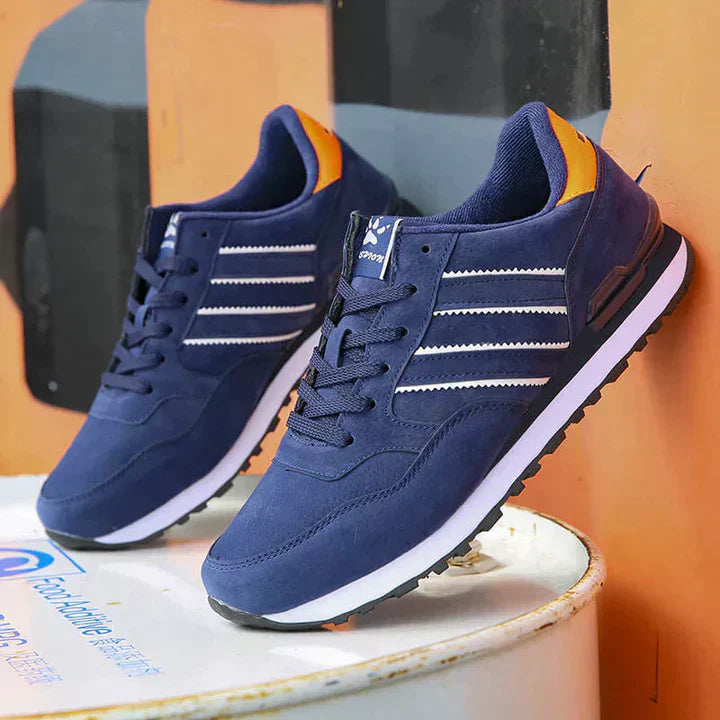 WILHELM | Herren Sneaker Low-Top mit luftdurchlässigem Obermaterial