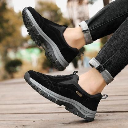 WILHELM | Herren Slipper weich in Wildlederoptik