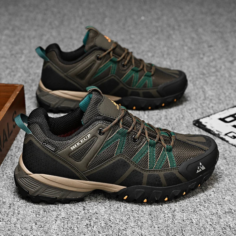 Damen Grau Schwarz rutschfest wasserdicht Outdoor Wanderschuhe