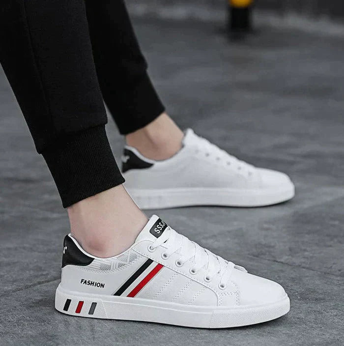 WILHELM | Herren Sneaker Low mit Struktur für Alltag