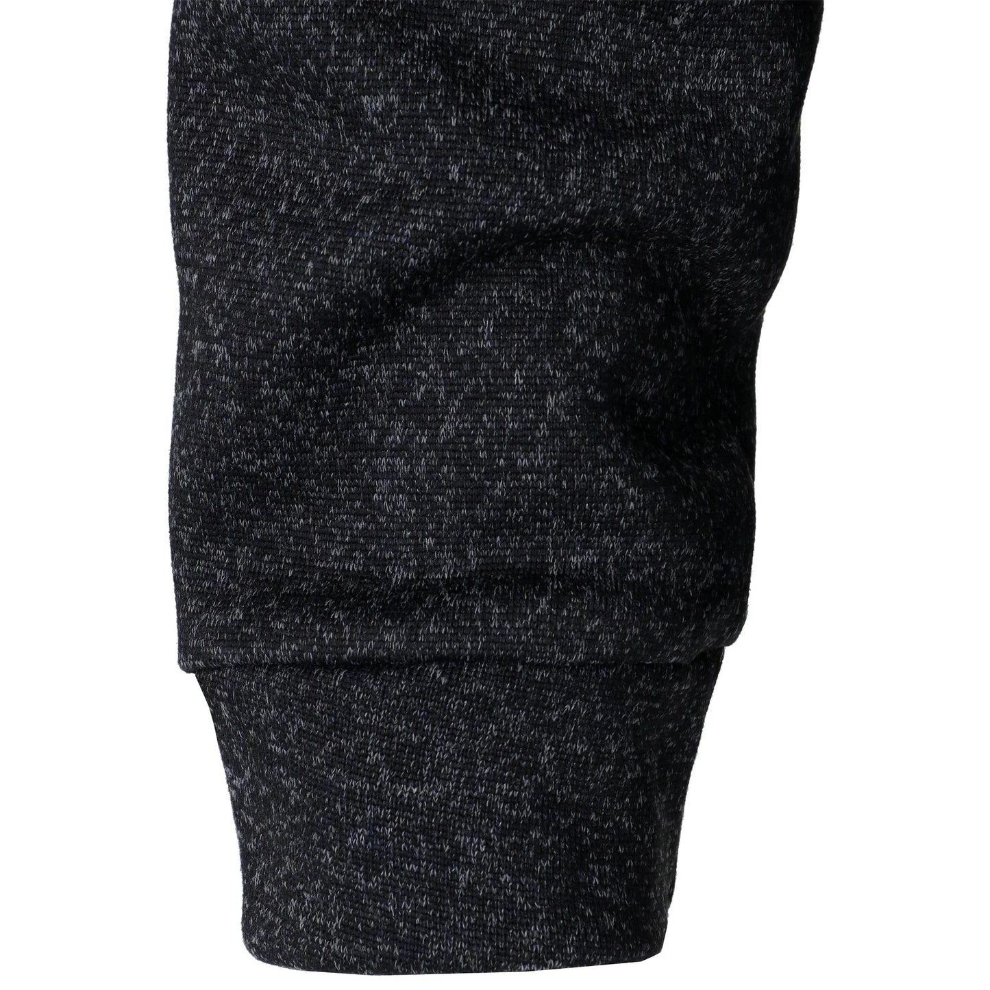 Herren Strickpullover Stehkragen Knopfleiste Langarm bequem elegant