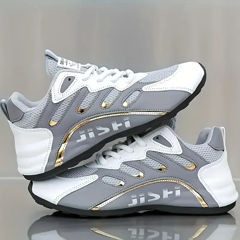 Herren Schuhe ohne Metallkappe, Alltagsschuhe mit Spritzguss-Sohle und niedrigem Schnitt