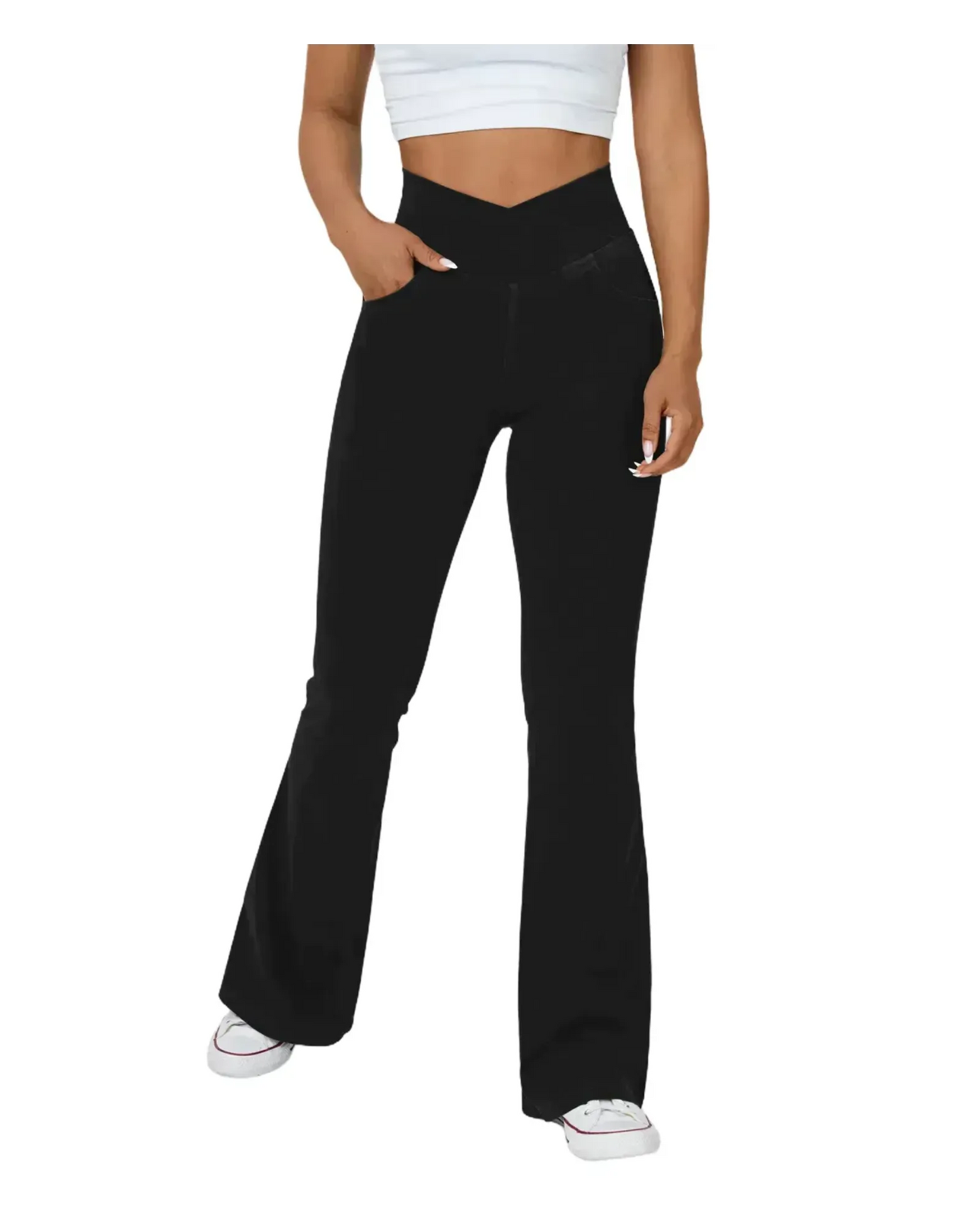 WILHELM | Damen Jeans mit ausgestelltem Bein und bequemem Sitz