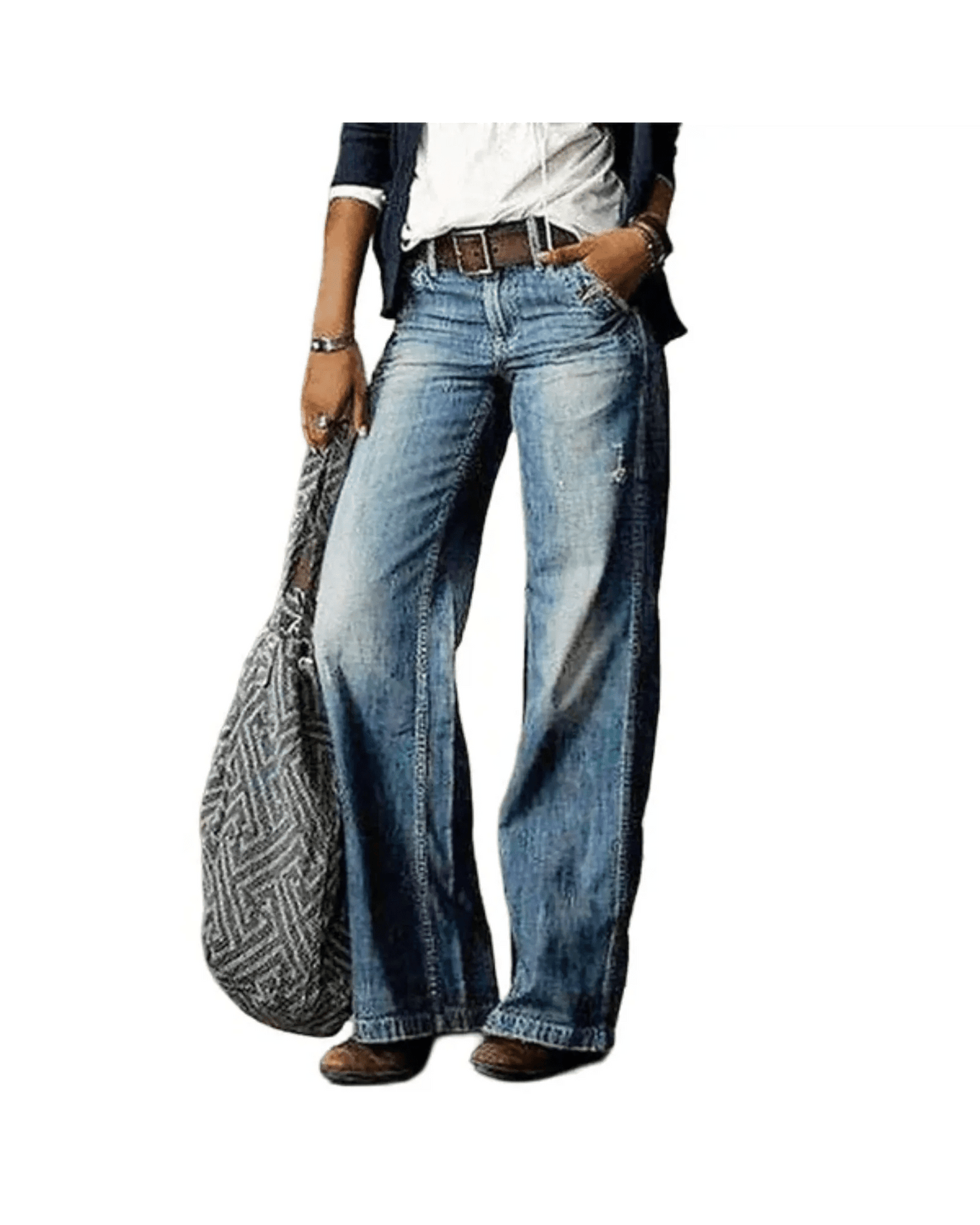 WILHELM | Damen Hose mit besonderer Note und klarem Schnitt für Freizeit & Büro