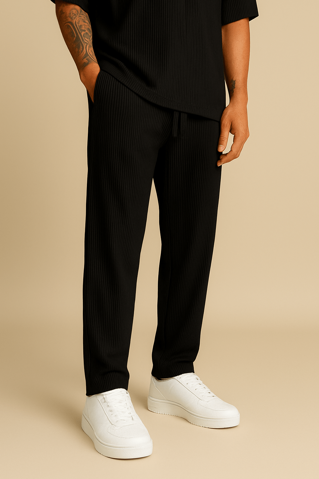 WILHELM | Herren Sommer Cordhose mit weitem Schnitt