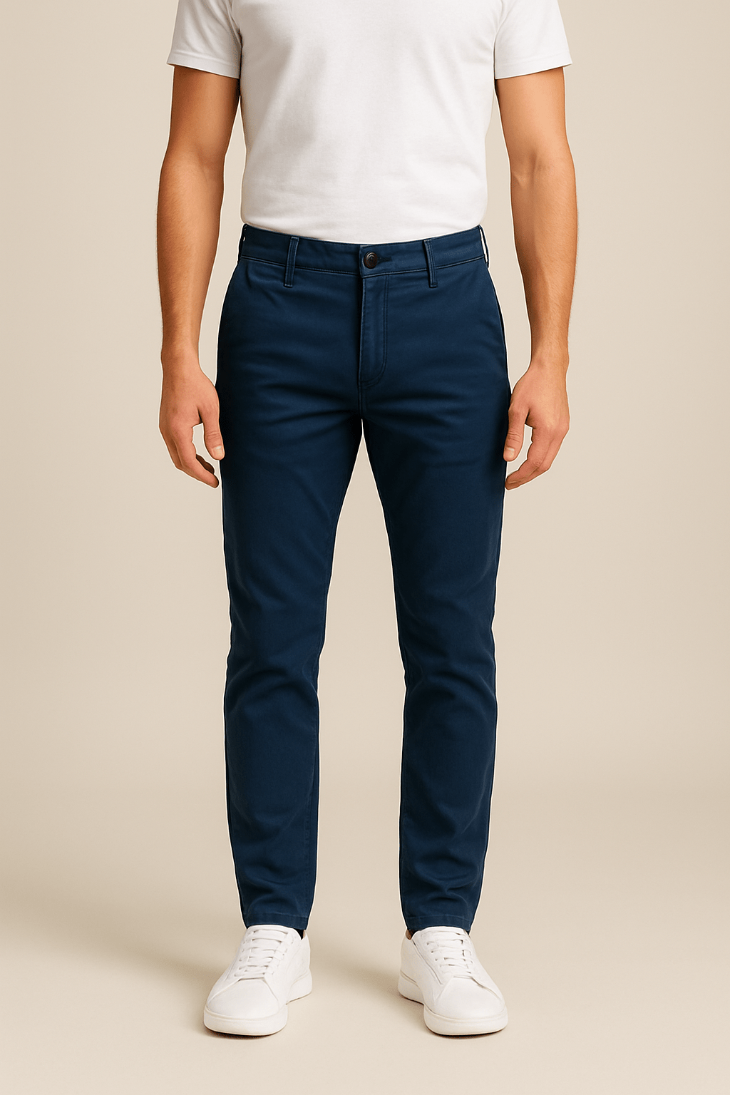 WILHELM | Herren Hose Luke Slim Straight mit klarem Schnitt und bequemer Passform