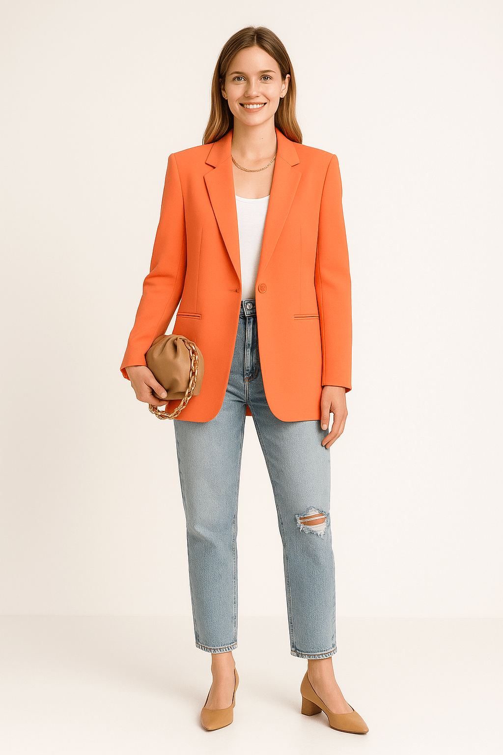 WILHELM | Damen Büro Blazer oversized mit klarer Silhouette