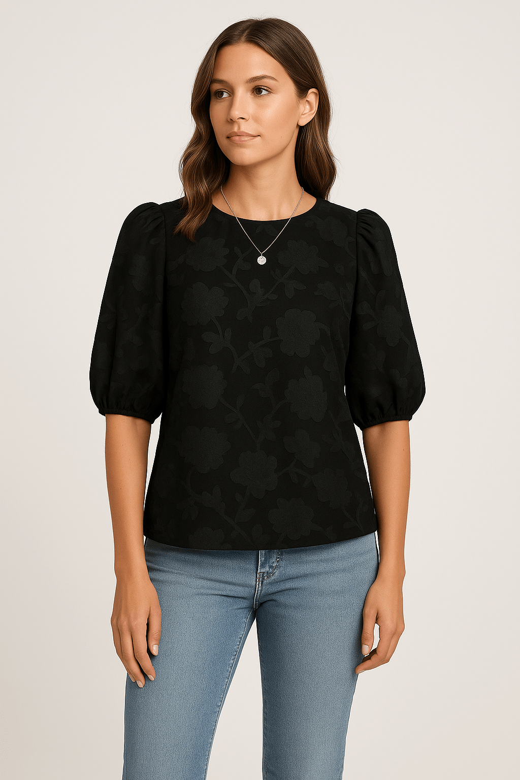 WILHELM | Damen Puffshirt mit taillierter Passform für Stil & Freizeit
