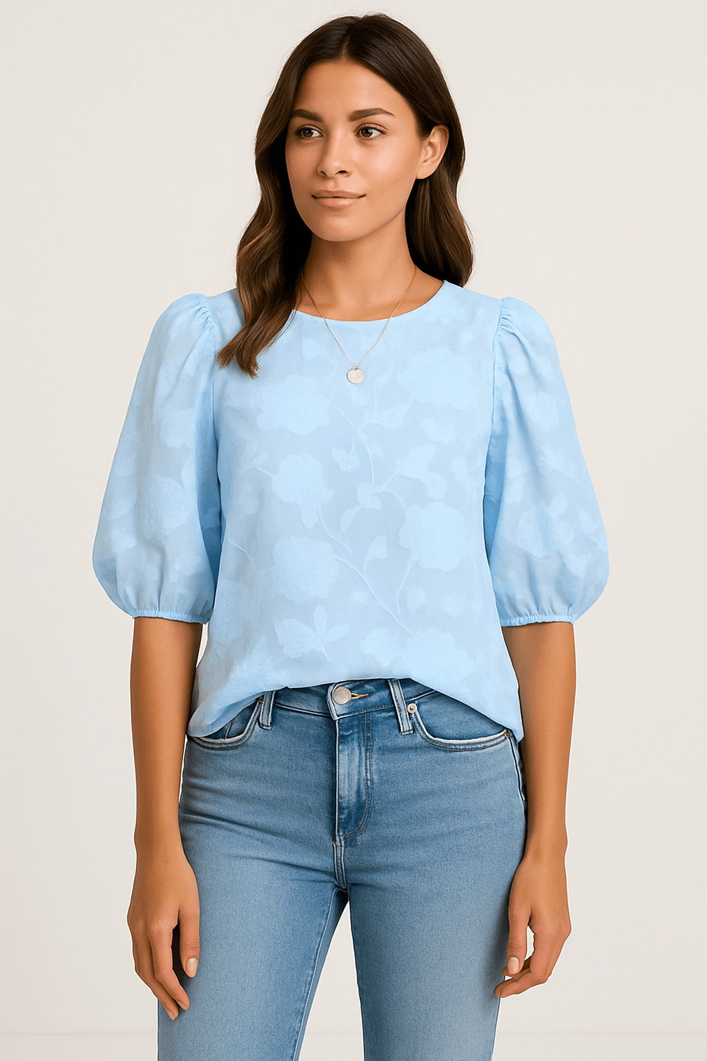 WILHELM | Damen Puffshirt mit taillierter Passform für Stil & Freizeit