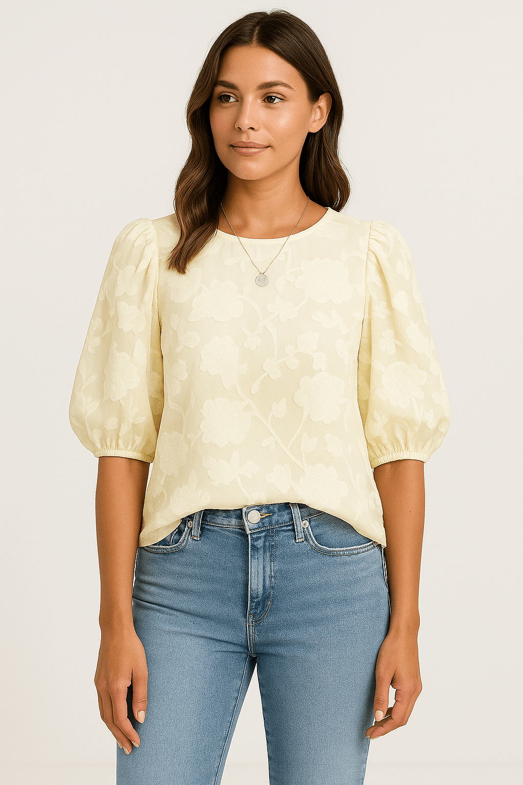 WILHELM | Damen Puffshirt mit taillierter Passform für Stil & Freizeit