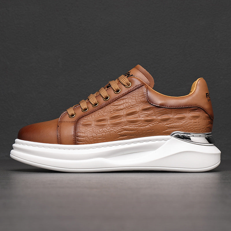 WILHELM | Herren Sneaker William mit markanter Struktur und klarer Formgebung