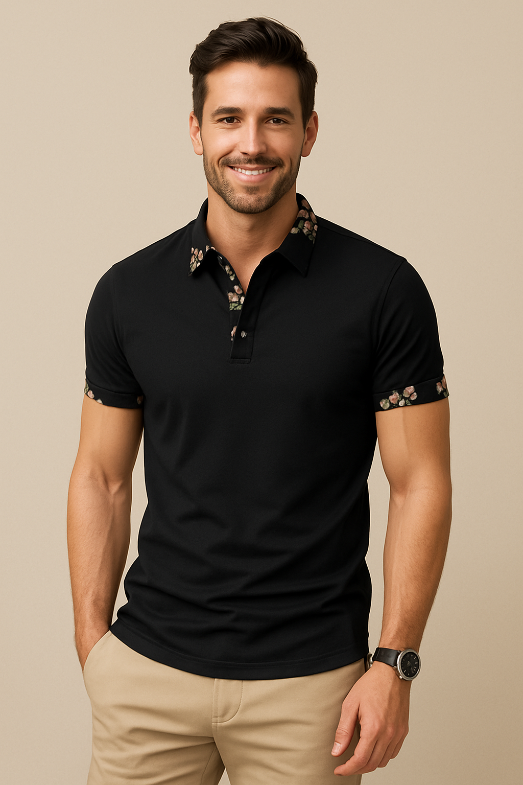 WILHELM | Poloshirt mit klassischer Passform