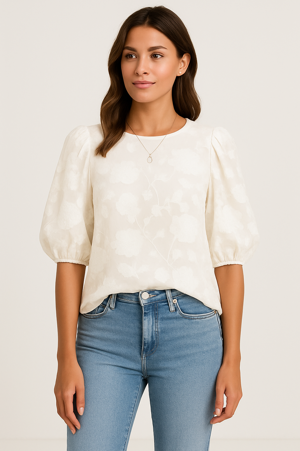 WILHELM | Damen Puffshirt mit taillierter Passform für Stil & Freizeit