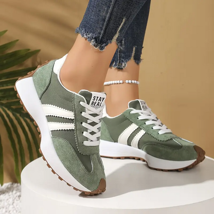 Damen Orthopädische Sneaker bequem rutschfest stoßdämpfend atmungsaktiv mit ergonomischer Innensohle