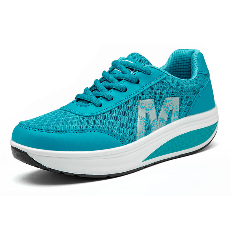 Unisex Sneakers Mesh atmungsaktiv rutschfest leichte Schnürung bequem
