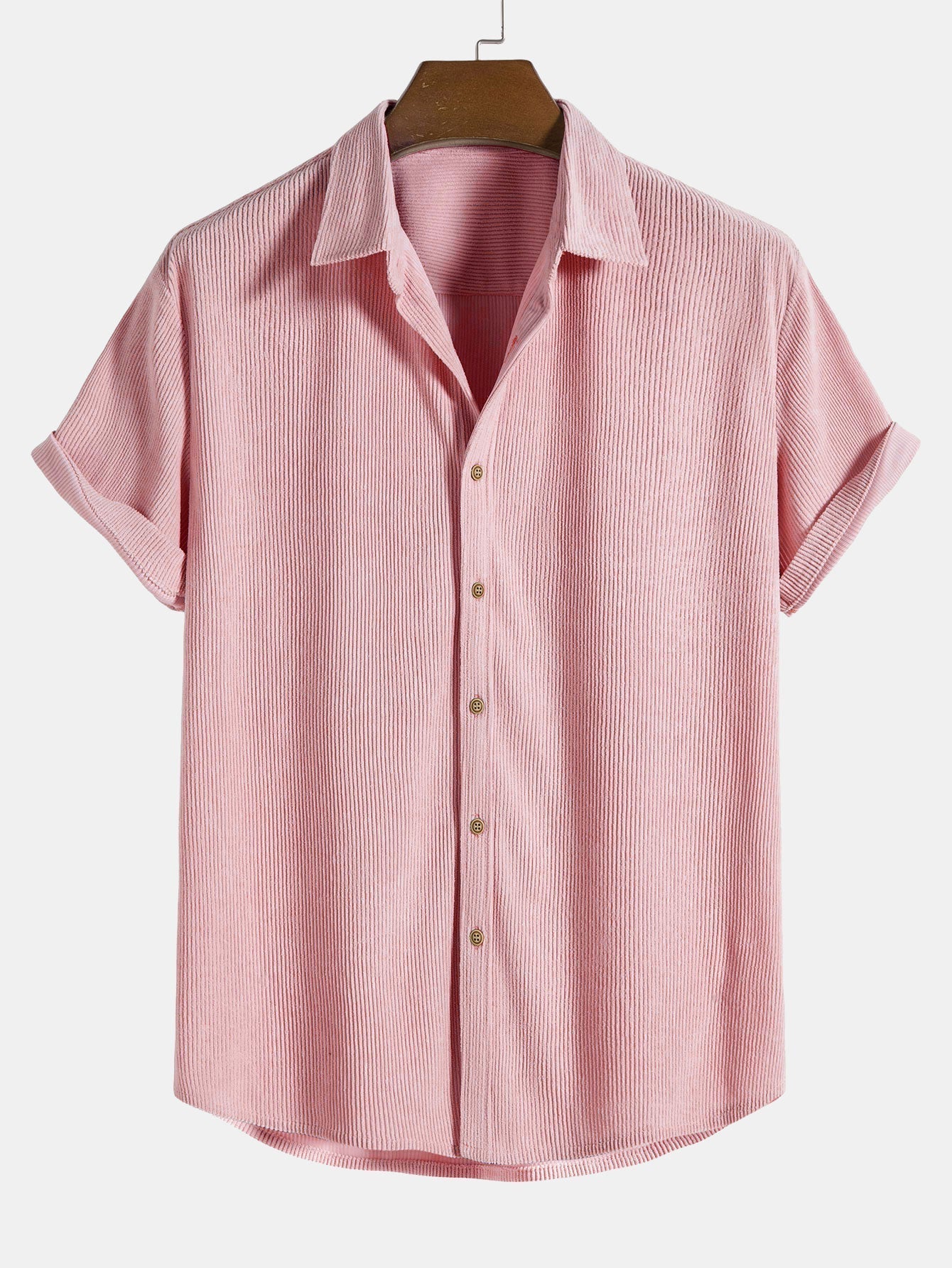 Herren Freizeit Set Hemd und Hose Sommer Zweiteiler Polyester atmungsaktiv