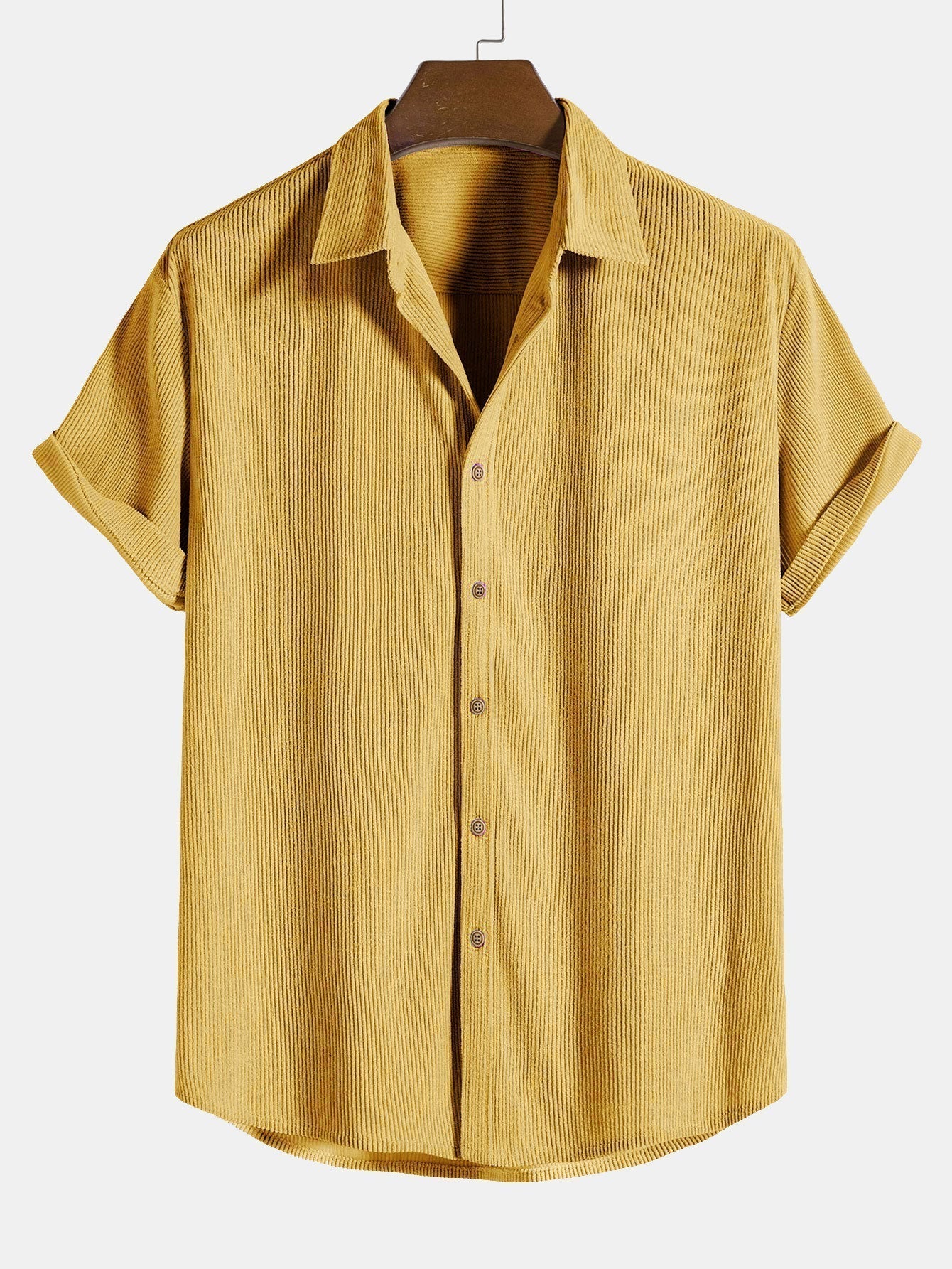 Herren Freizeit Set Hemd und Hose Sommer Zweiteiler Polyester atmungsaktiv