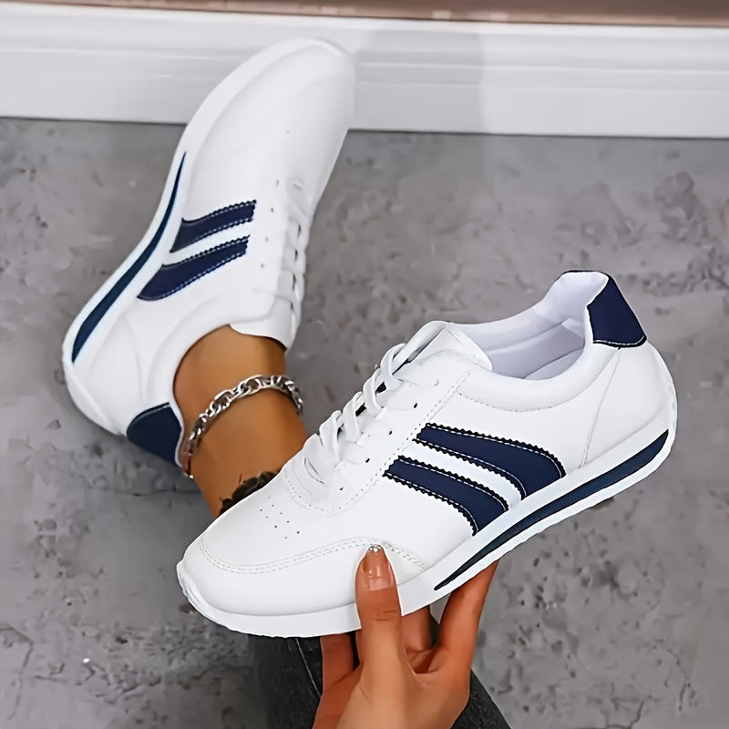 Herren Sneaker leicht sportlich rutschfest gepolstert Schnürung Alltag Freizeit Casual Schuhe