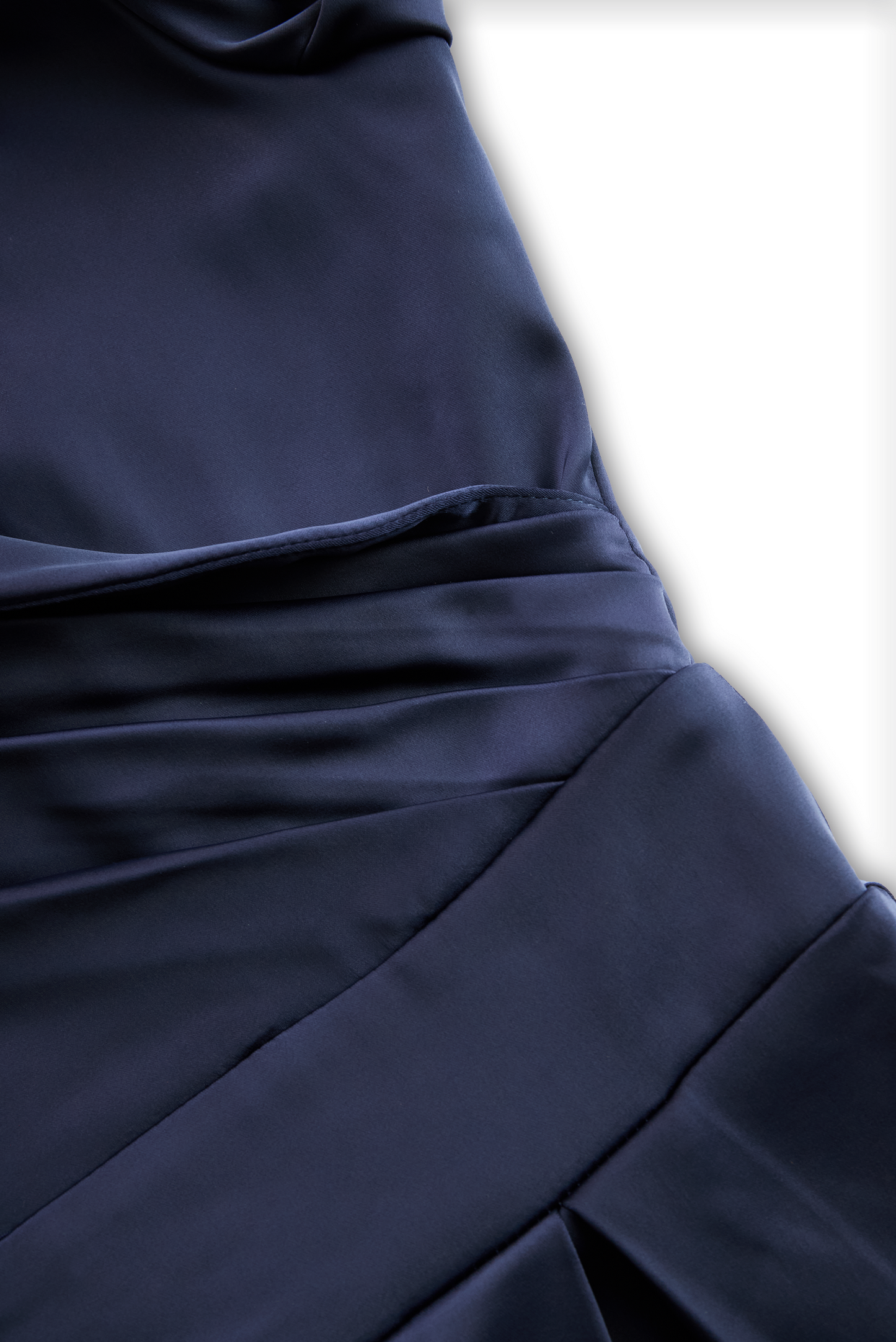 Damen Midikleid A-Linie Schalkragen V-Ausschnitt 3/4 Ärmel tailliert elegant