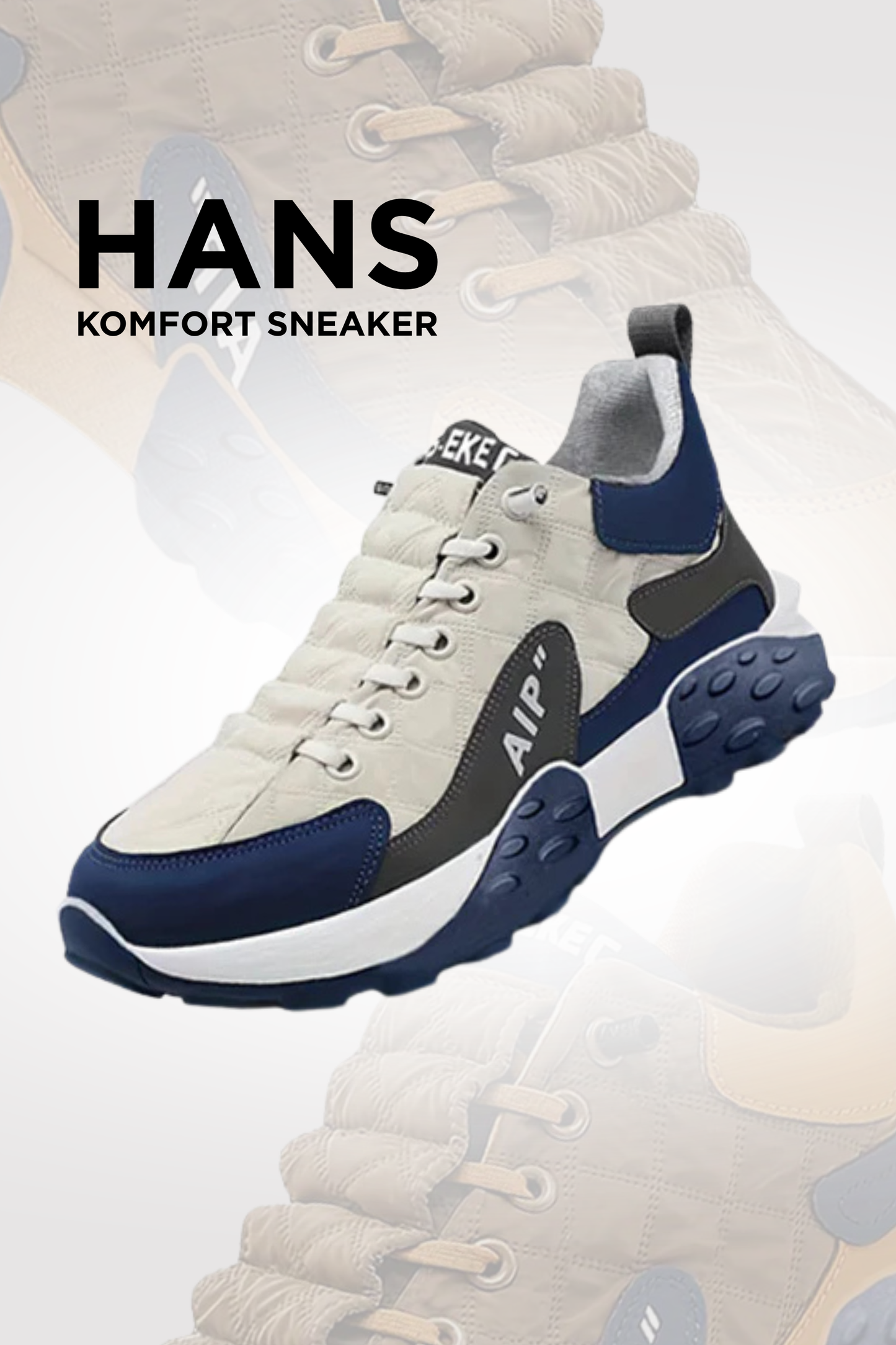 Herren Slip-On Sneaker orthopädisch atmungsaktiv rutschfest leicht breit