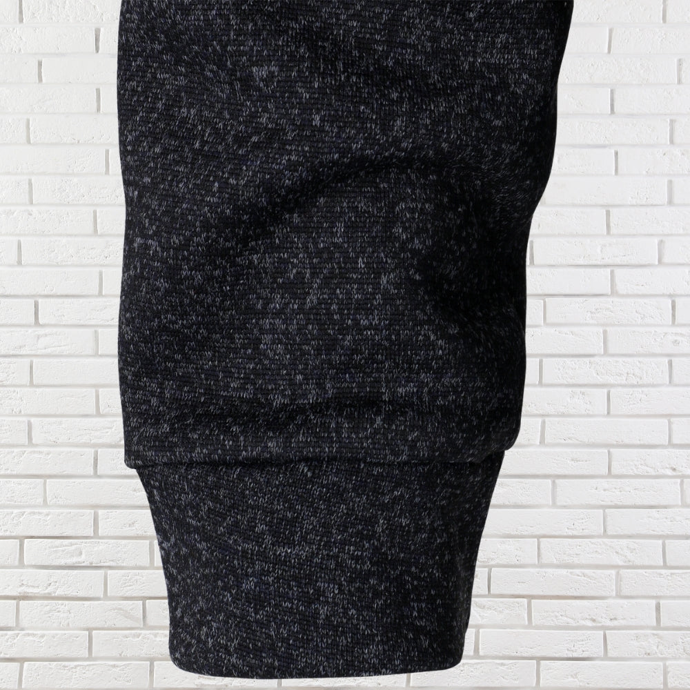 Herren Pullover Regular Fit Stehkragen Knopfleiste Strick Warm Casual Elegant Übergang Alltag