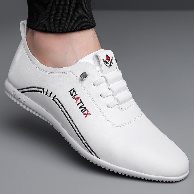 Herren Wanderschuhe leicht atmungsaktiv rutschfest elastische Schnürsenkel gepolstert Alltag Outdoor