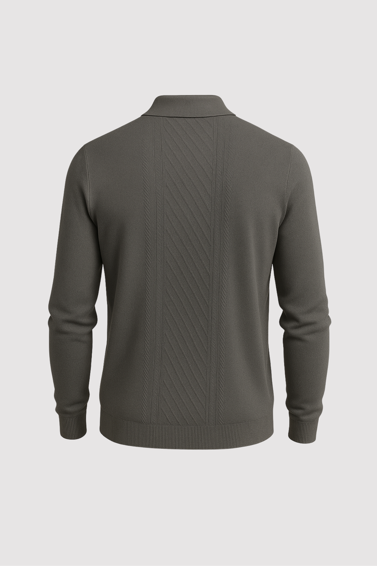 Herren Strickpullover Rollkragenpullover strukturierte Langarm bequem leicht warm