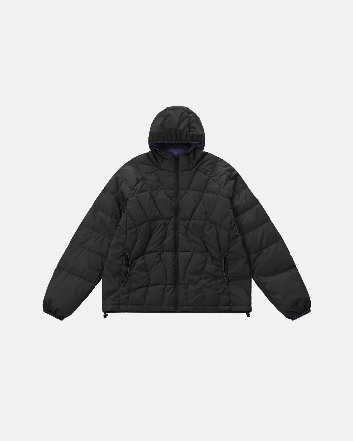 Herren Daunenjacke Regular Fit Leicht Packbar Kapuze Wasserabweisend Nylon 90% Daunen Winter Streetwear