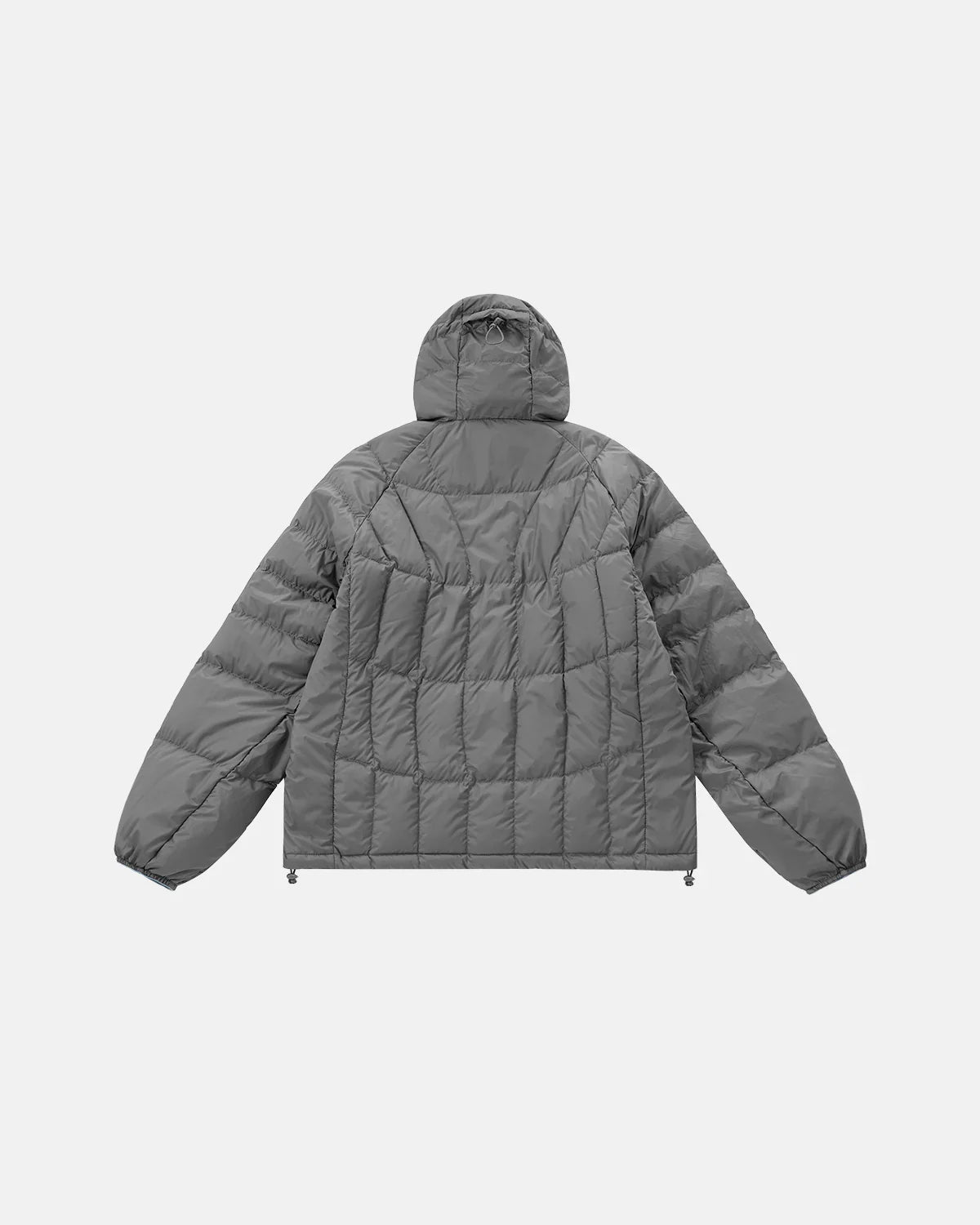 Herren Daunenjacke Slim Fit Packbar Kapuze Leicht Wasserabweisend Winter Übergangsjacke Streetwear