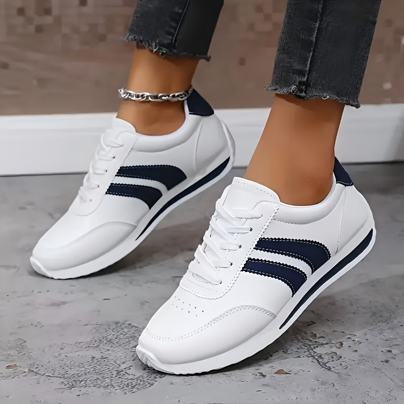 Herren Sneaker leicht sportlich rutschfest gepolstert Schnürung Alltag Freizeit Casual Schuhe