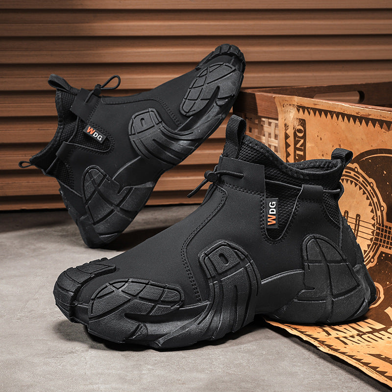 Herren Barfuß Wanderschuhe wasserdicht rutschfest ergonomisch flexibel EVA Sohle Outdoor Trekking