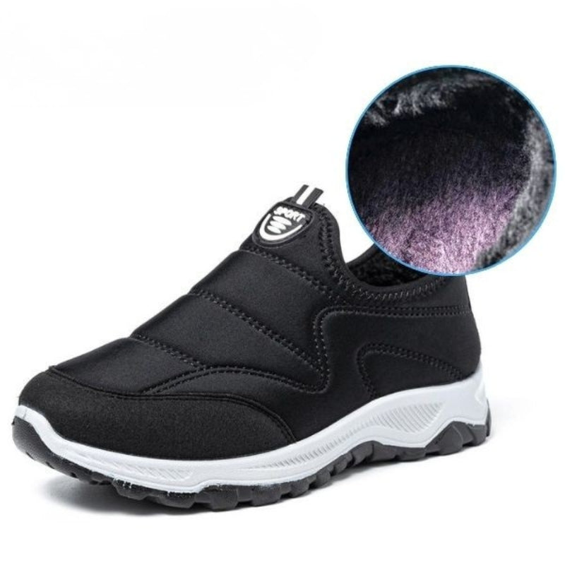 Unisex Winter Sneakers Slip-On-gefüttert rutschfest leicht bequem