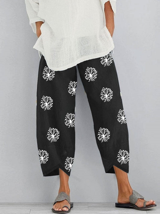 Jolissa - Kurze Hose Mit Löwenzahn Muster